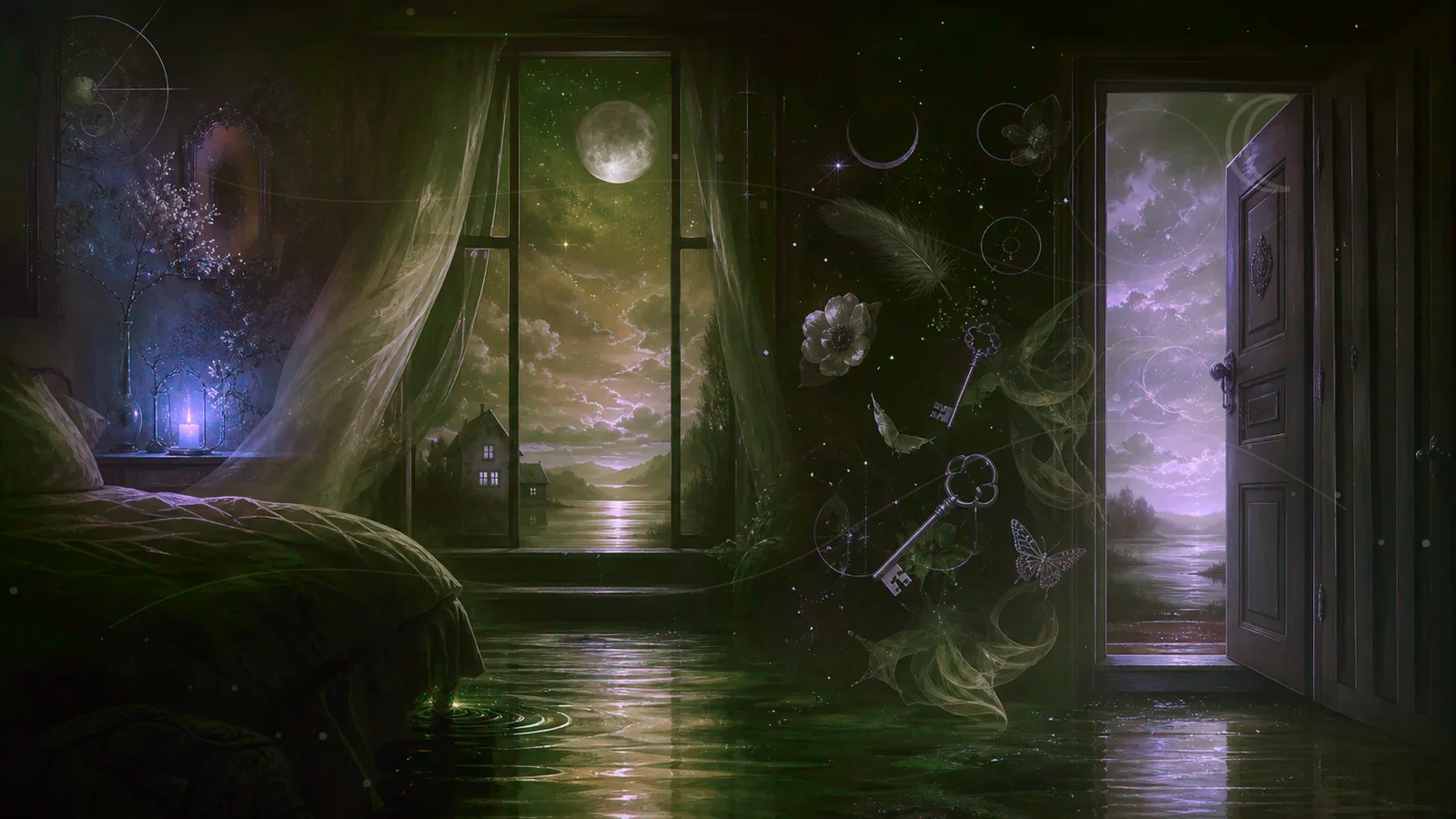 Dreaming of falling
